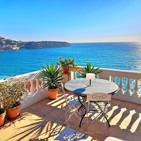 Ferienwohnung Sea View Studio Terrasse Cap Martin/Monaco Roquebrune-Cap-Martin Exterior foto