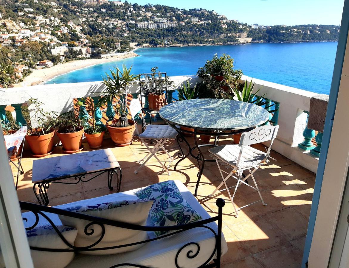 Ferienwohnung Sea View Studio Terrasse Cap Martin/Monaco Roquebrune-Cap-Martin Exterior foto