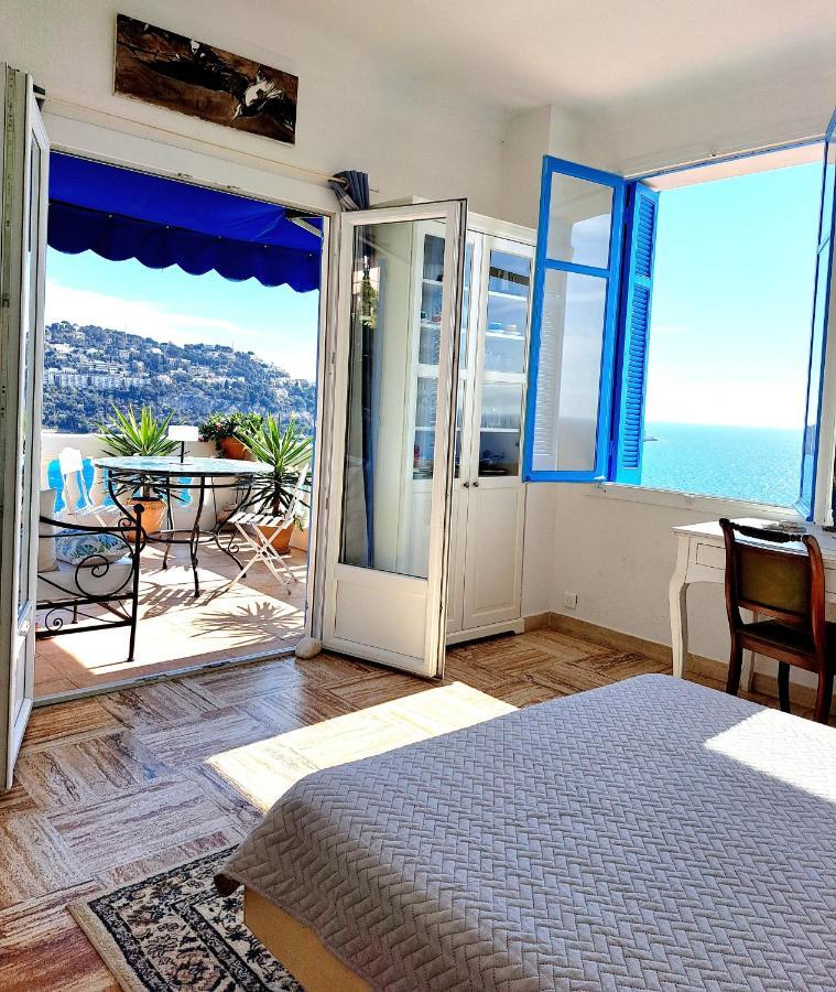 Ferienwohnung Sea View Studio Terrasse Cap Martin/Monaco Roquebrune-Cap-Martin Exterior foto