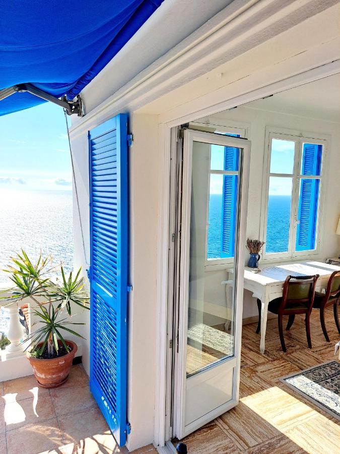 Ferienwohnung Sea View Studio Terrasse Cap Martin/Monaco Roquebrune-Cap-Martin Exterior foto